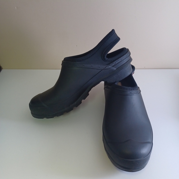 Hunter The Original Clog Nebula Black Sz 7 - Picture 1 of 9